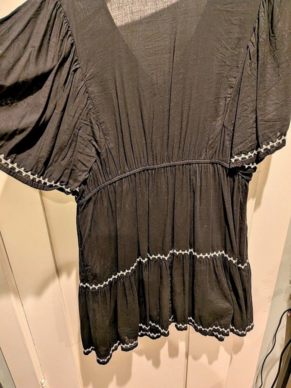 Old Navy Black Mini Dress Size XL Like New
